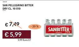 Prezzemolo e Vitale San pellegrino bitter dry offerta