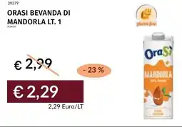 Prezzemolo e Vitale Orasi bevanda di mandorla offerta