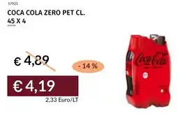 Prezzemolo e Vitale Coca cola zero pet offerta