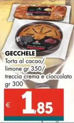 Altasfera GECCHELE Torta al cacao/ limone/ treccia crema e cioccolato offerta