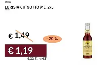 Prezzemolo e Vitale Lurisia chinotto offerta