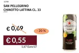 Prezzemolo e Vitale San pellegrino chinotto lattina offerta