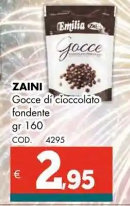 Altasfera ZAINI Gocce di cioccolato fondente offerta