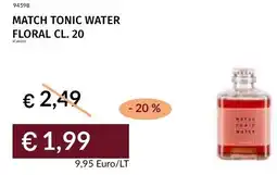 Prezzemolo e Vitale Match tonic water floral offerta