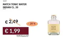 Prezzemolo e Vitale Match tonic water indian offerta