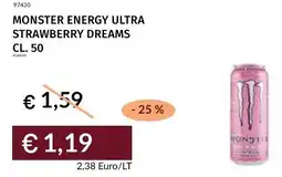 Prezzemolo e Vitale Monster energy ultra strawberry dreams offerta