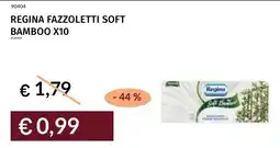 Prezzemolo e Vitale Regina fazzoletti soft bamboo x10 offerta