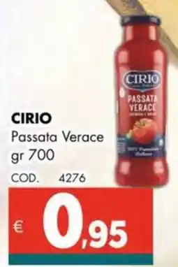 Altasfera CIRIO Passata Verace offerta