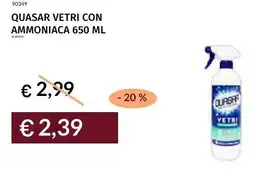 Prezzemolo e Vitale Quasar vetri con ammoniaca offerta