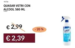 Prezzemolo e Vitale Quasar vetri con alcool offerta