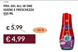 Prezzemolo e Vitale Pril gel all in one igiene e freschezza offerta