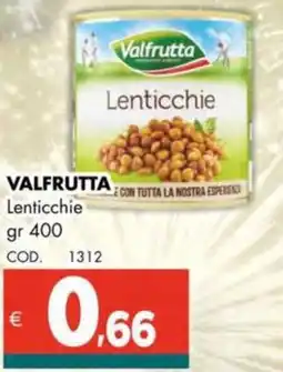 Altasfera VALFRUTTA Lenticchie offerta