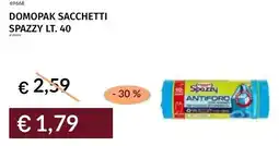 Prezzemolo e Vitale Domopak sacchetti spazzy offerta