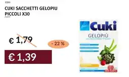 Prezzemolo e Vitale Cuki sacchetti gelopiu piccoli x30 offerta