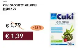 Prezzemolo e Vitale Cuki sacchetti gelopiu medi x 20 offerta