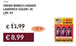 Prezzemolo e Vitale Omino bianco liquido lavatrice color+ offerta