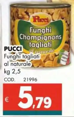 Altasfera PUCCI Funghi tagliati al naturale offerta