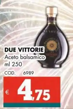 Altasfera DUE VITTORIE Aceto balsamico offerta