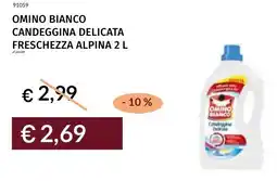 Prezzemolo e Vitale Omino bianco candeggina delicata freschezza alpina offerta