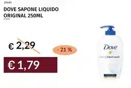 Prezzemolo e Vitale Dove sapone liquido original offerta