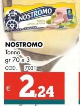 Altasfera NOSTROMO Tonno offerta