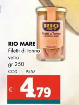 Altasfera RIO MARE Filetti di tonno vetro offerta