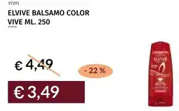 Prezzemolo e Vitale Elvive balsamo color vive offerta