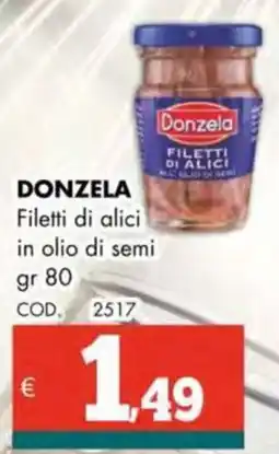 Altasfera DONZELA Filetti di alici in olio di semi offerta