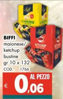 Altasfera BIFFI maionese/ ketchup bustine offerta