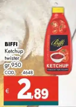 Altasfera BIFFI Ketchup twister offerta