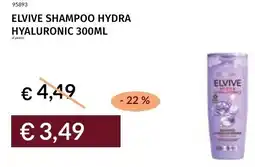 Prezzemolo e Vitale Elvive shampoo hydra hyaluronic offerta