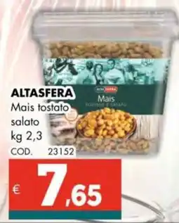 Altasfera ALTASFERA Mais tostato salato offerta