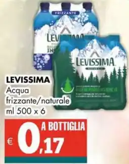 Altasfera LEVISSIMA Acqua frizzante/naturale offerta