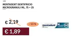 Prezzemolo e Vitale Mentadent dentifricio microgranuli offerta