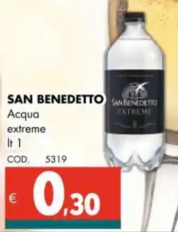 Altasfera SAN BENEDETTO Acqua extreme offerta