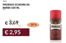 Prezzemolo e Vitale Proraso schiuma da barba offerta