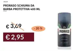 Prezzemolo e Vitale Proraso schiuma da barba protettiva offerta