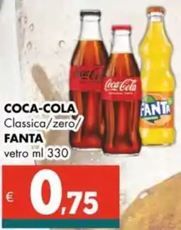 Altasfera Coca-cola classica/zero, fanta vetro offerta