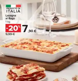 Carrefour Express Lasagna al Ragù offerta