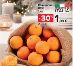 Carrefour Express Clementine Rete offerta
