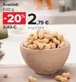 Carrefour Express Arachidi offerta