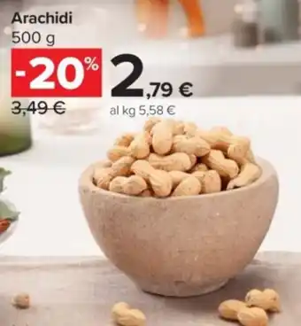 Carrefour Express Arachidi offerta