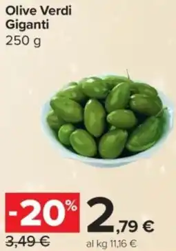 Carrefour Express Olive Verdi Giganti offerta