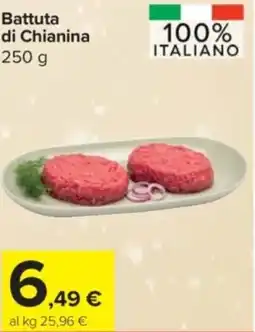 Carrefour Express Battuta di Chianina offerta