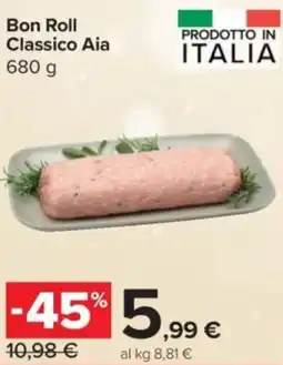 Carrefour Express Bon Roll 100% Classico Aia offerta