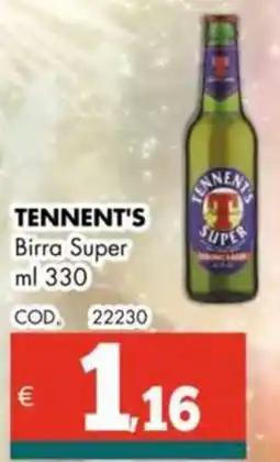 Altasfera TENNENT'S Birra Super offerta