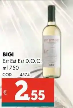 Altasfera BIGI Est Est Est D.O.C. offerta