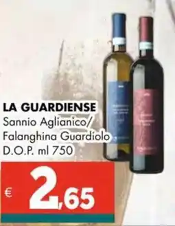 Altasfera LA GUARDIENSE Sannio Aglianico/ Falanghina Guardiolo D.O.P. offerta