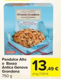Carrefour Express Pandolce Alto o Basso Antica Genova Grondona offerta