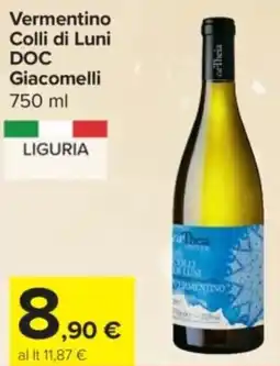 Carrefour Express Vermentino Colli di Luni DOC Giacomelli offerta